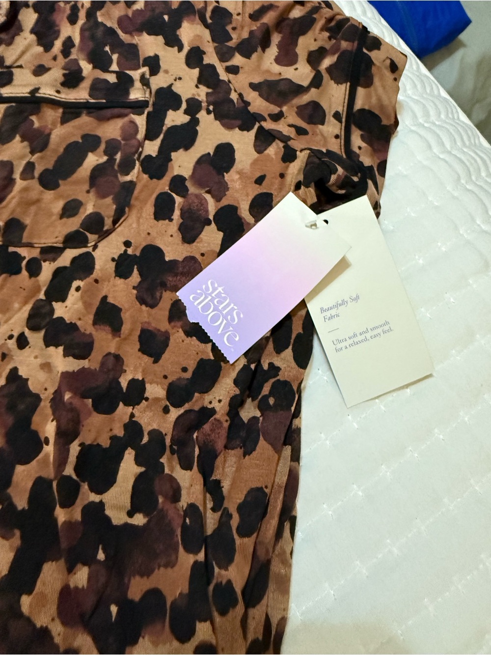 Stars Above leopard-print pajama set NWT - Picture 5 of 8